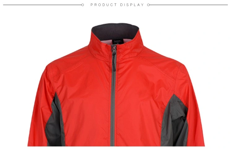 Wholesale Men′s Cycling Hooded Lightweight Outdoor Hiking Breathable Waterproof Jacket Windbreaker