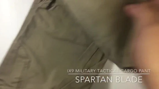 Pantalon militaire Pantalon de combat tactique Camouflage respirant 2022 Nouveau style pour hommes IX7 IX9 Pantalon d'extérieur solide Pantalon cargo en coton Pantalon Swat