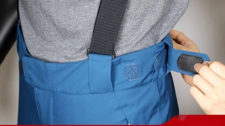 Pantalon de Ski pour vêtements de travail, imperméable/respirant/coupe-vent, pantalon gris à bretelles, pantalon à bretelles pour l'extérieur